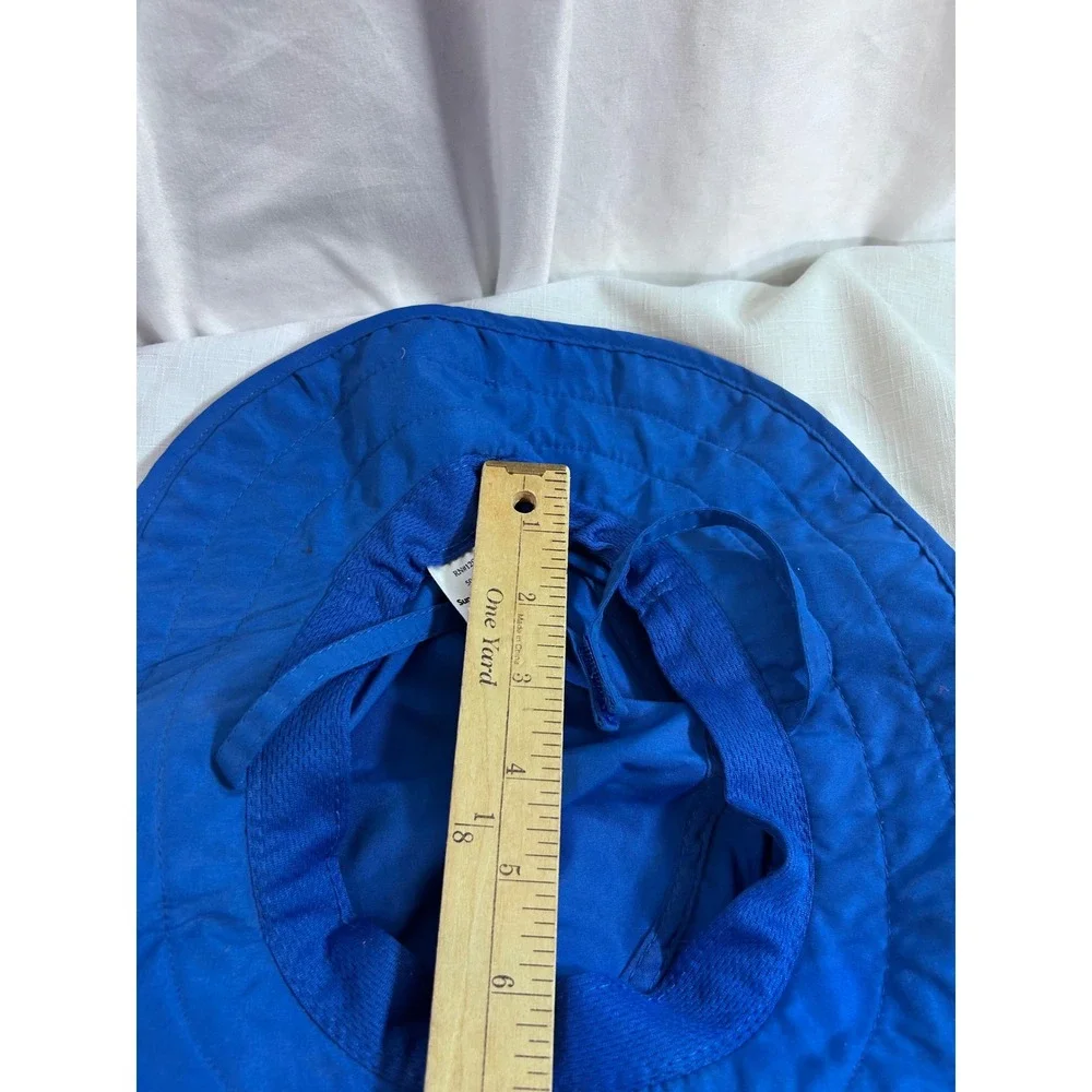 Sun Protection Zone Safari Hat OS Blue Shark Print UPF 50+ Kids